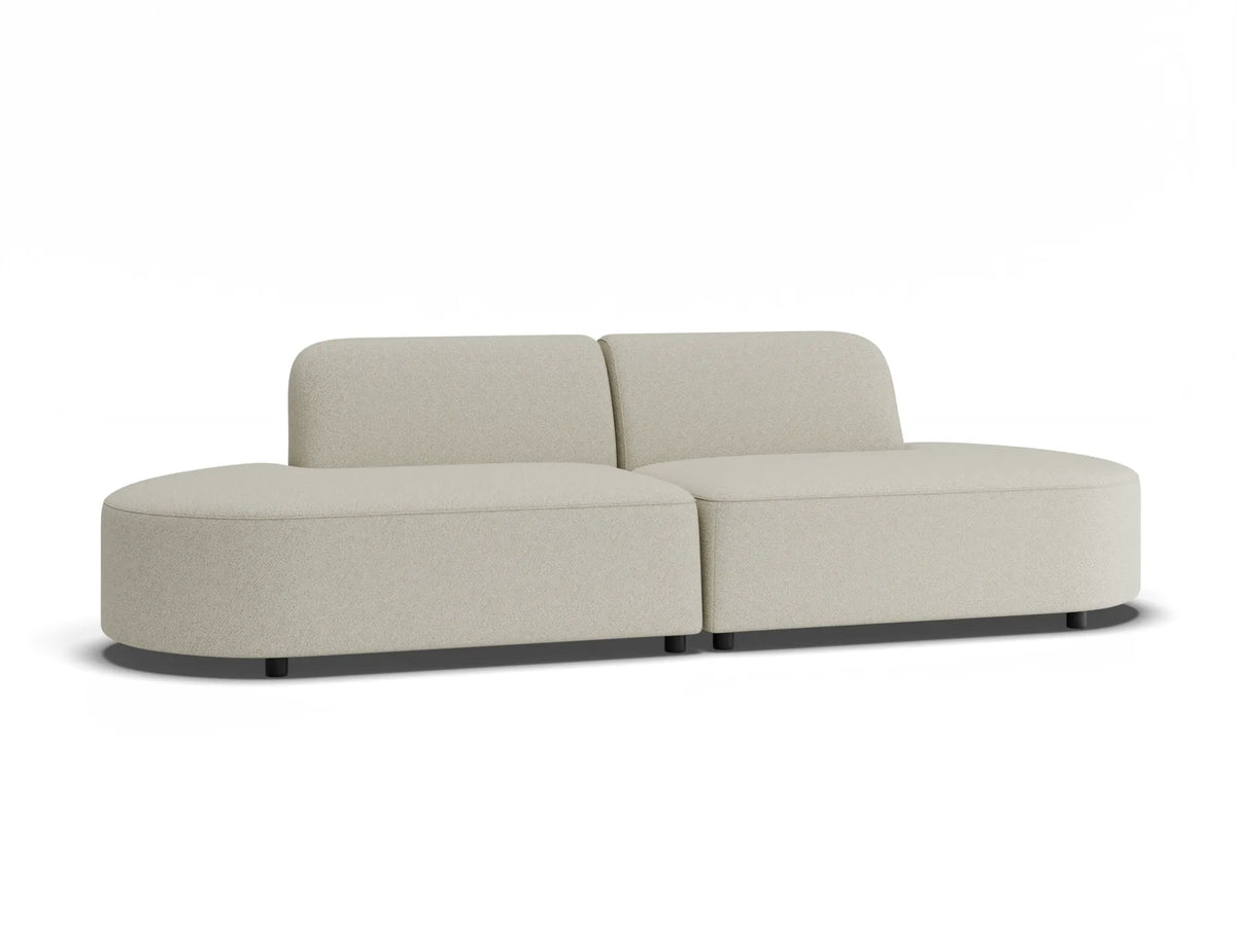 Atticus 180 x 86cm Curved Modular Sofa