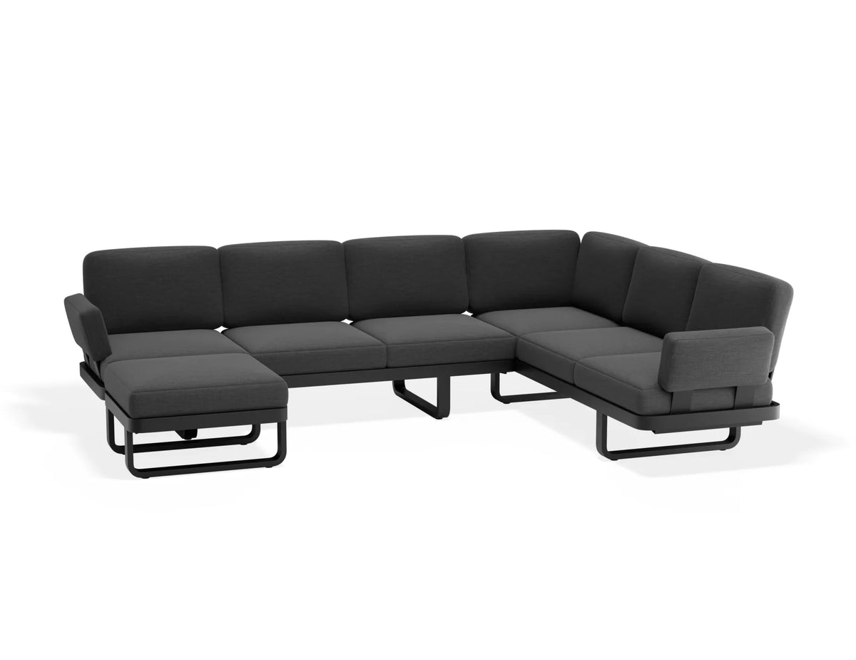 Delmar Config F Outdoor Modular Sofa