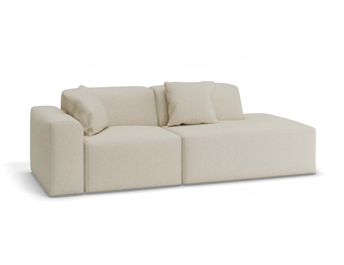 Monaco 231cm Sofa with Open End