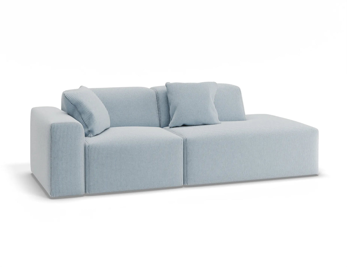 Monaco 231cm Sofa with Open End