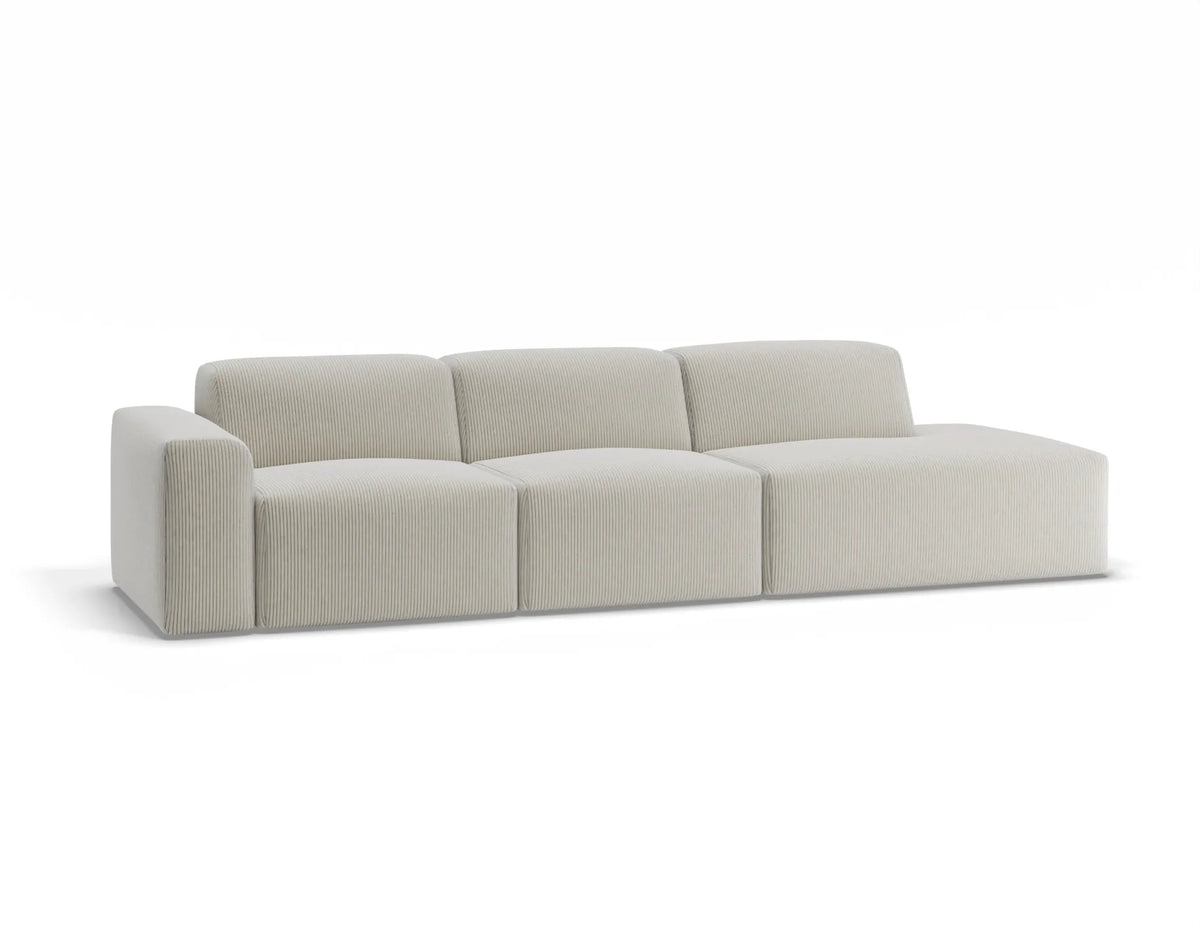 Monaco 311cm Sofa with Open End
