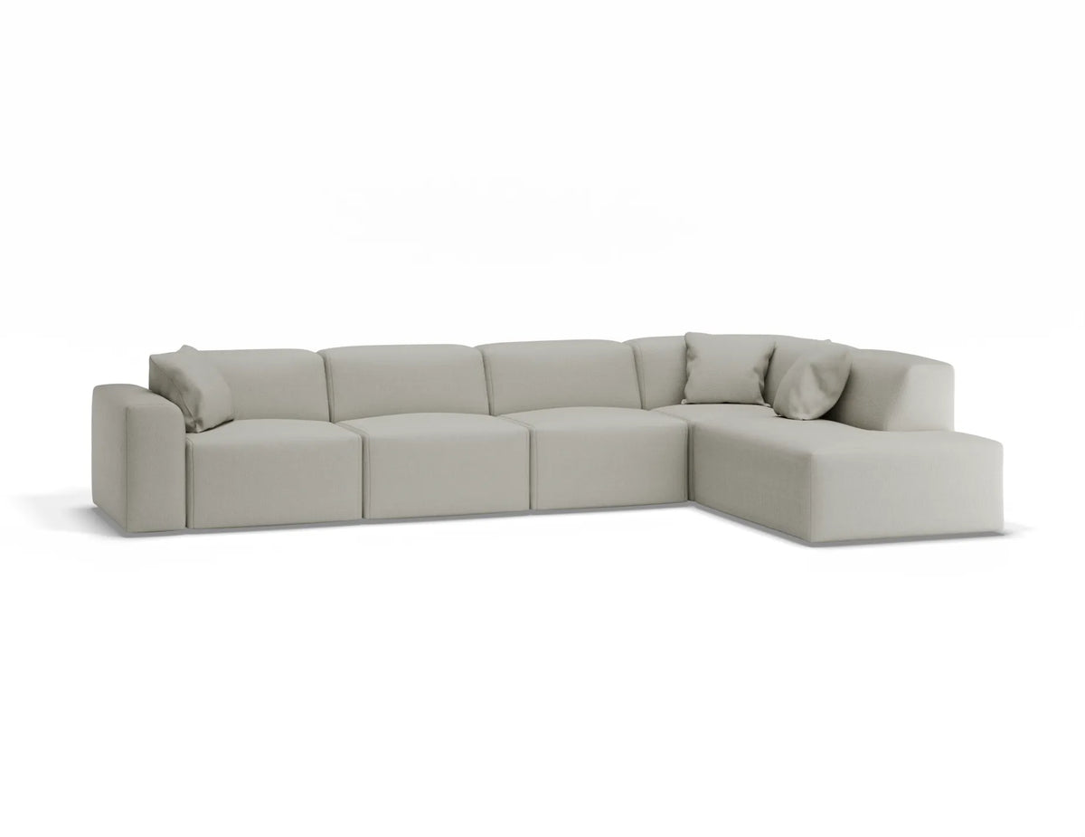 Monaco 374 x 219cm Corner Sofa with Open End