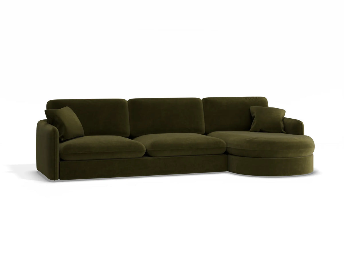 Monte 3 Seater Right Chaise Sofa