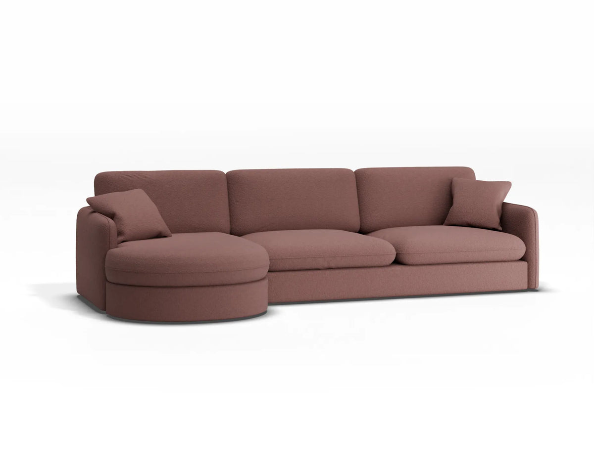 Monte 3 Seater Left Chaise Sofa