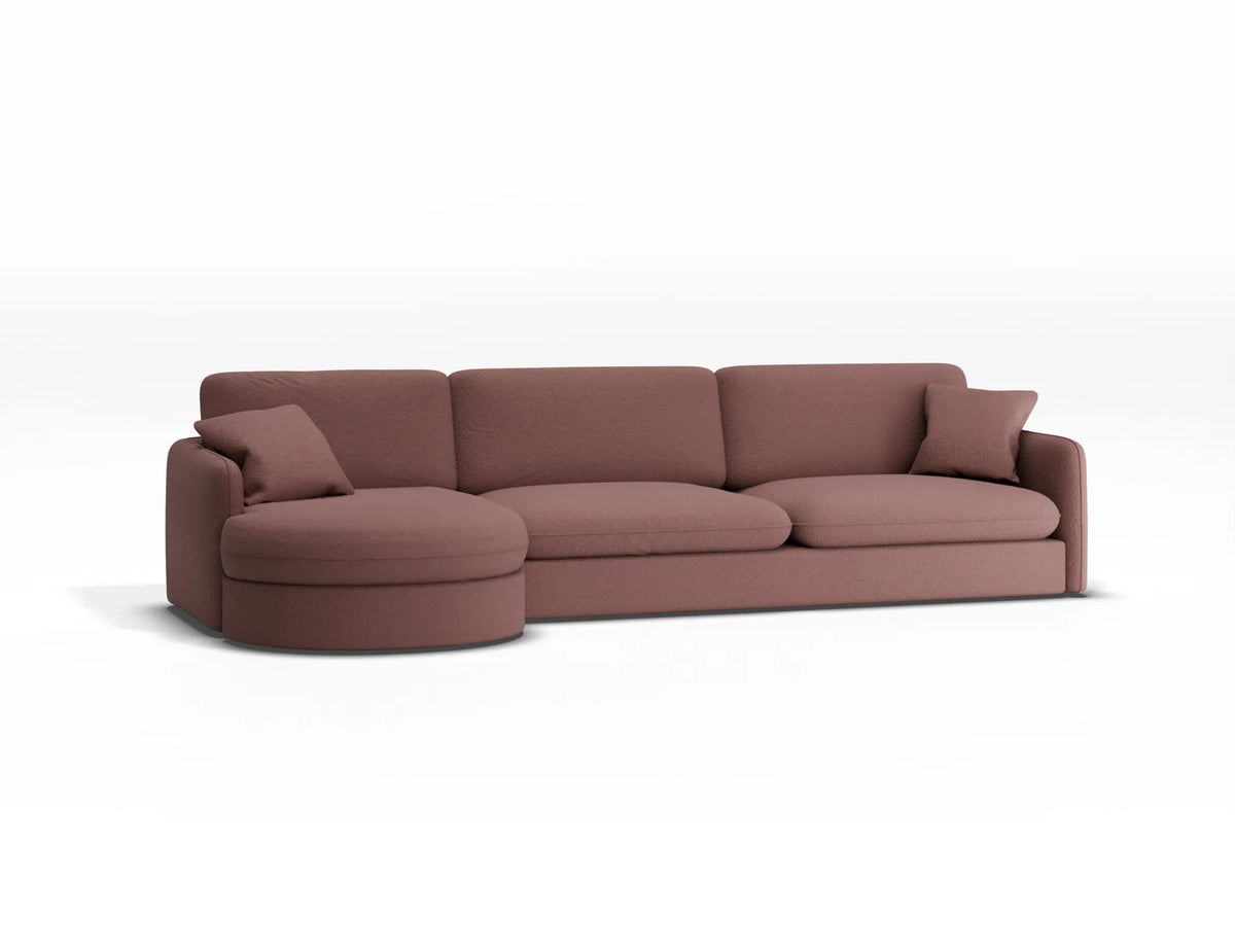 Monte 4 Seater Left Chaise Sofa