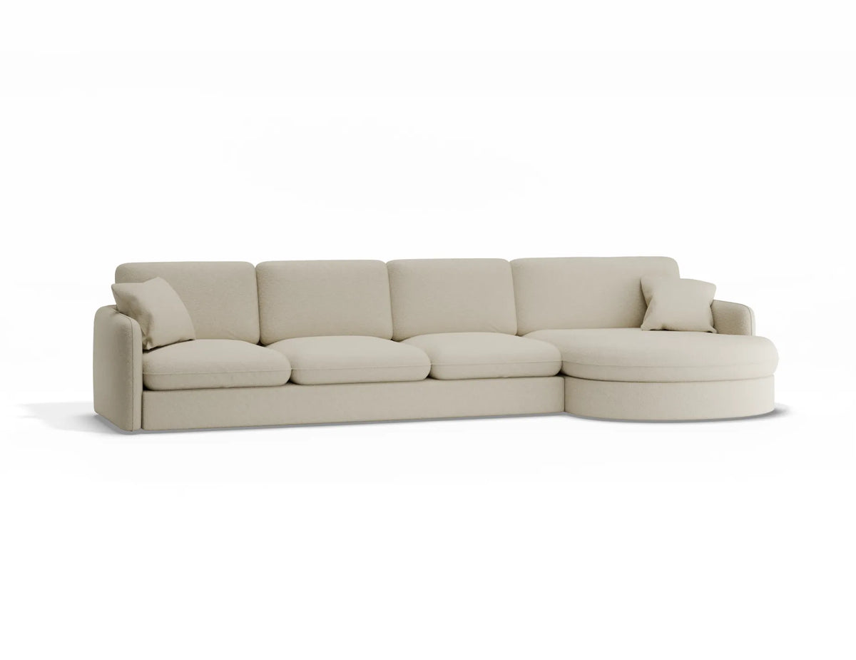 Monte 5 Seater Right Chaise Sofa