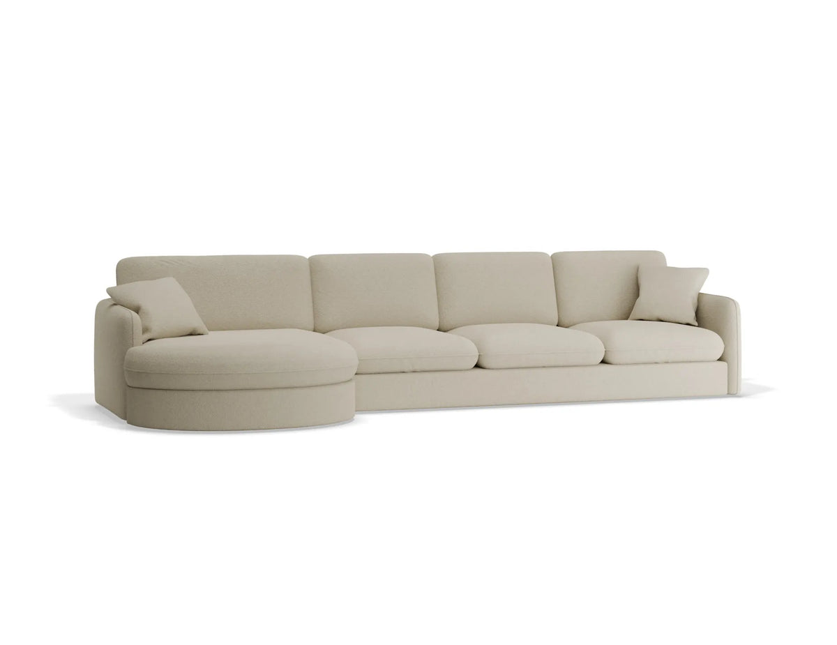 Monte 5 Seater Left Chaise Sofa