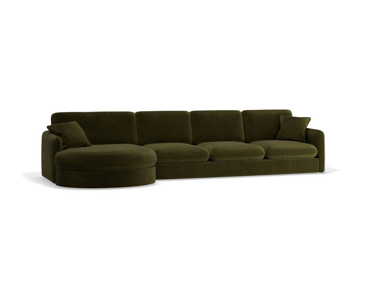 Monte 5 Seater Left Chaise Sofa