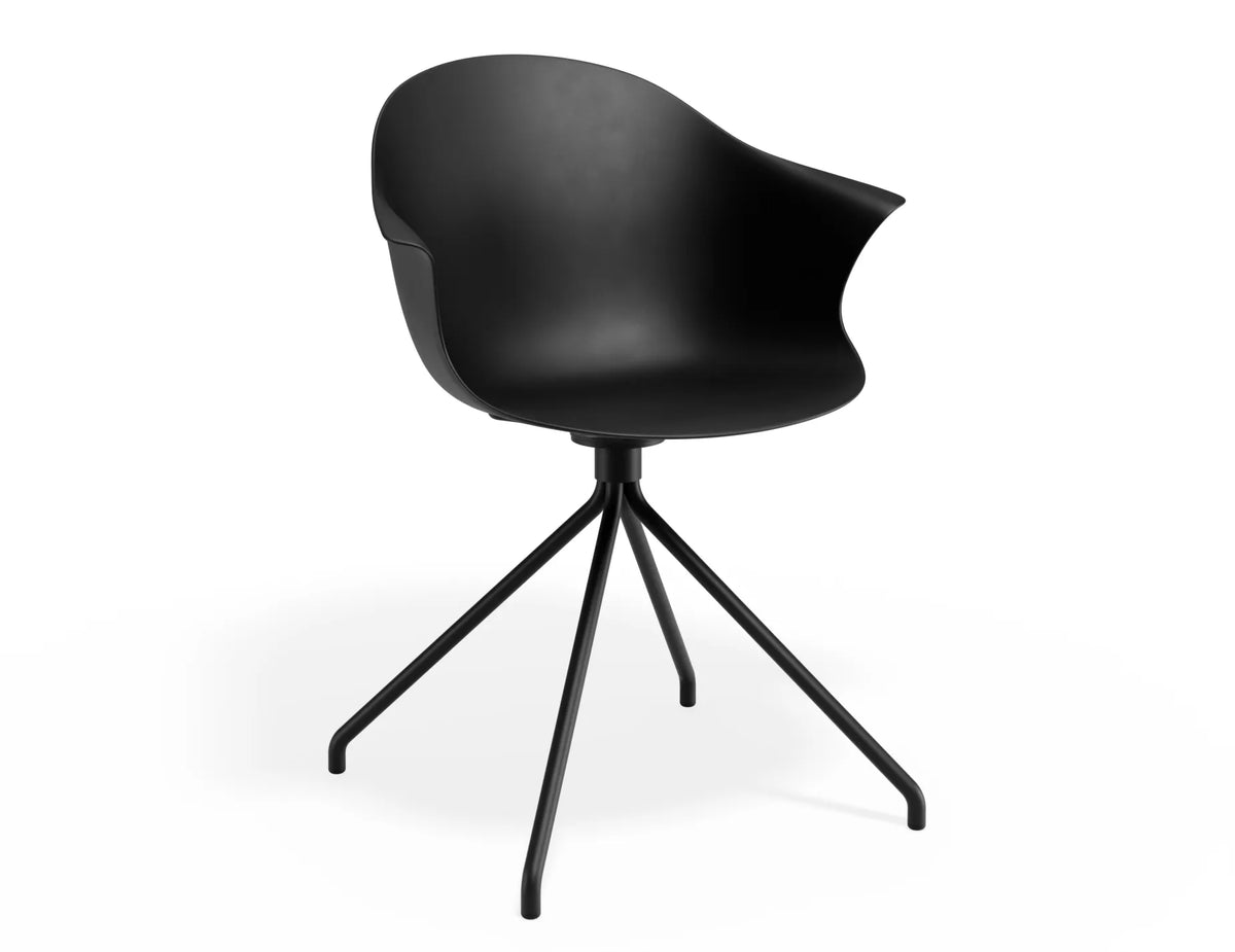 Pebble Castor Base Dining Armchair