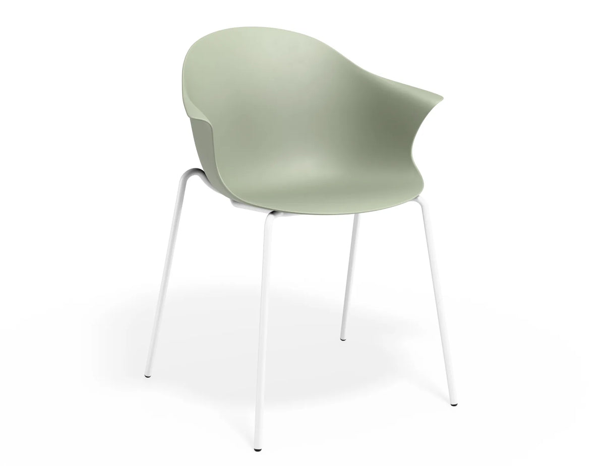 Pebble Pyramid Base Dining Armchair