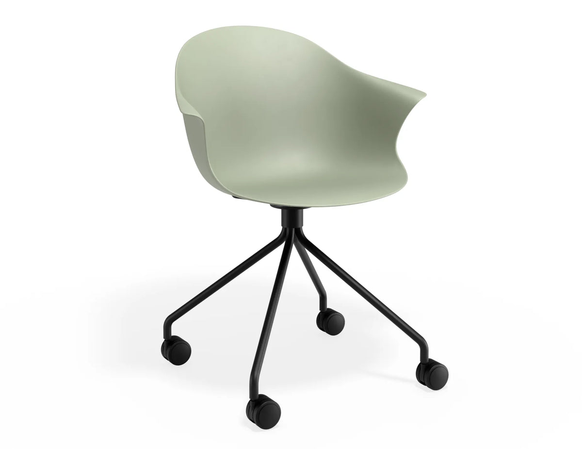 Pebble Pyramid Base Dining Armchair