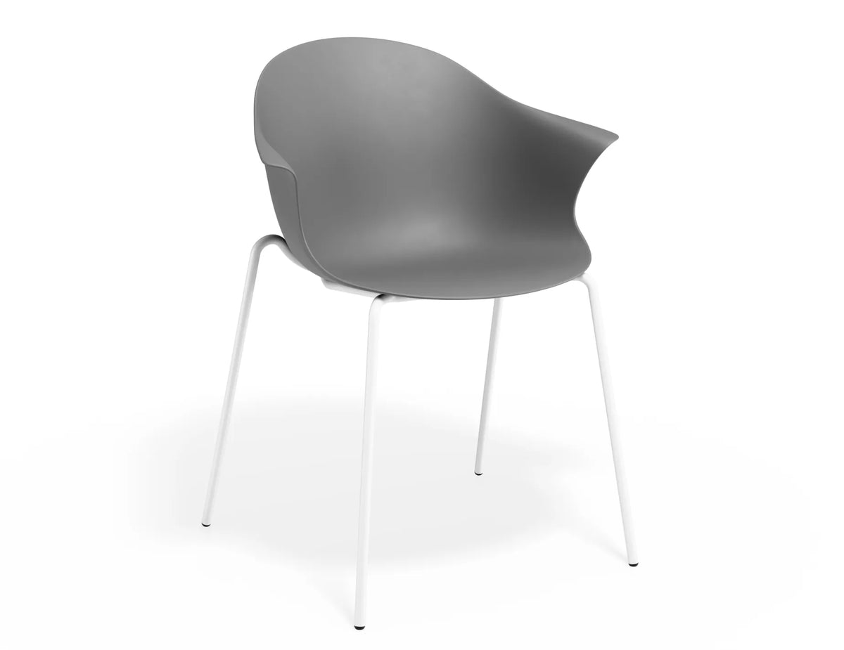 Pebble Castor Base Dining Armchair
