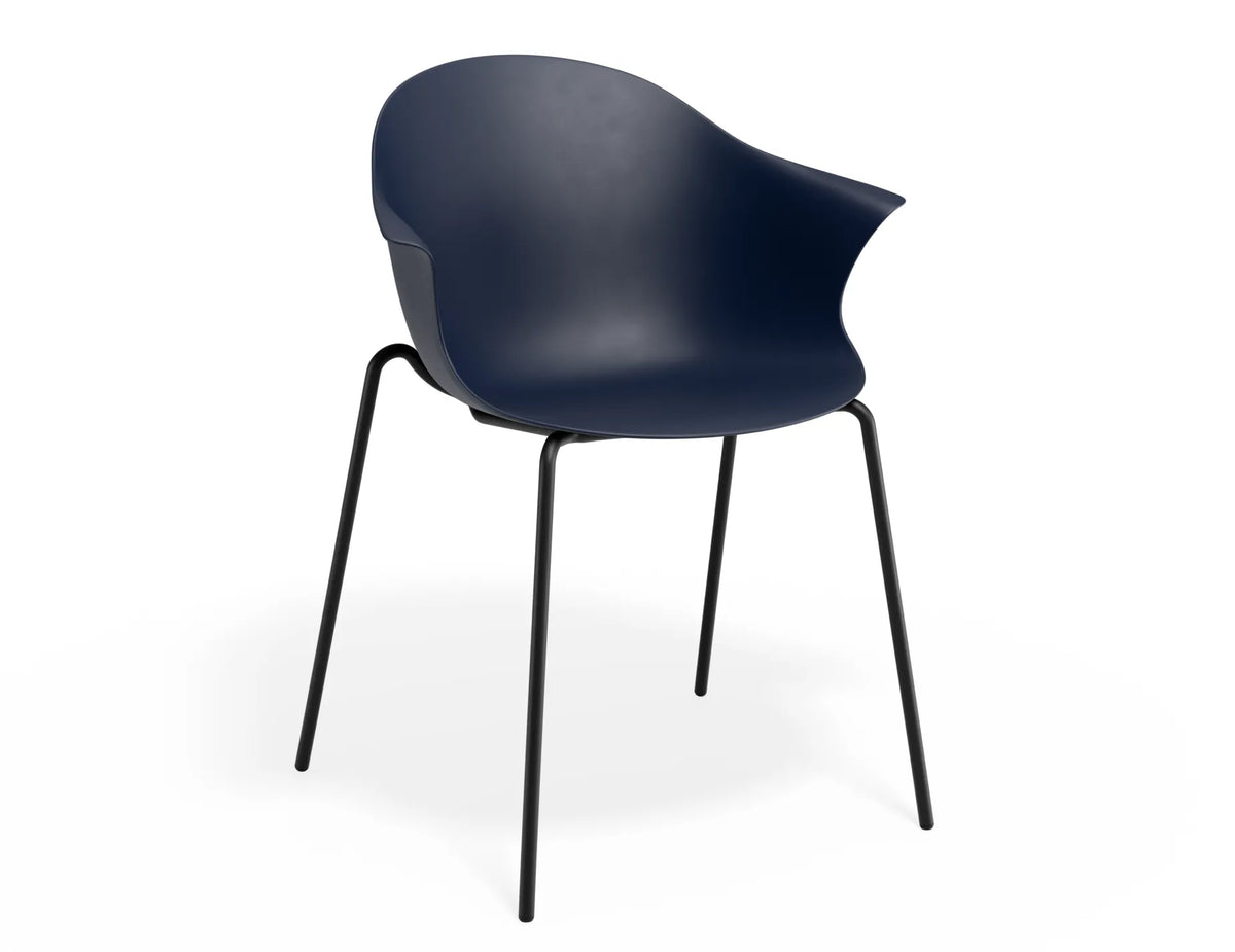 Pebble Pyramid Base Dining Armchair