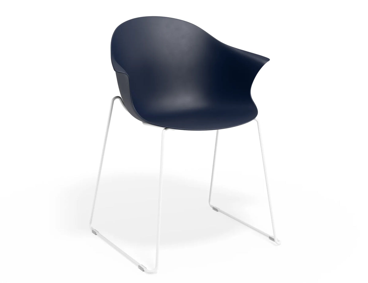 Pebble Beechwood Base Dining Armchair