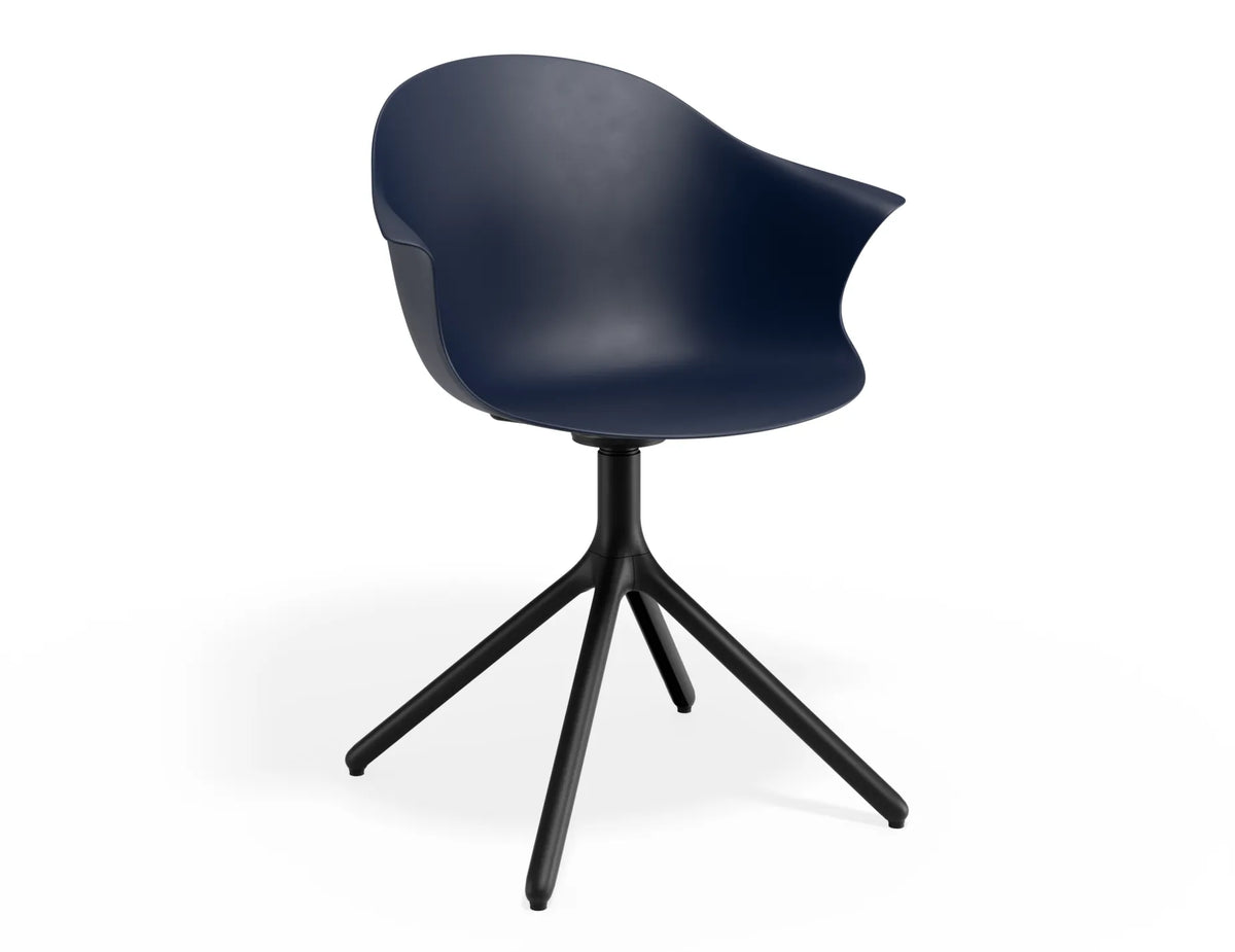 Pebble Swivel Base Dining Armchair