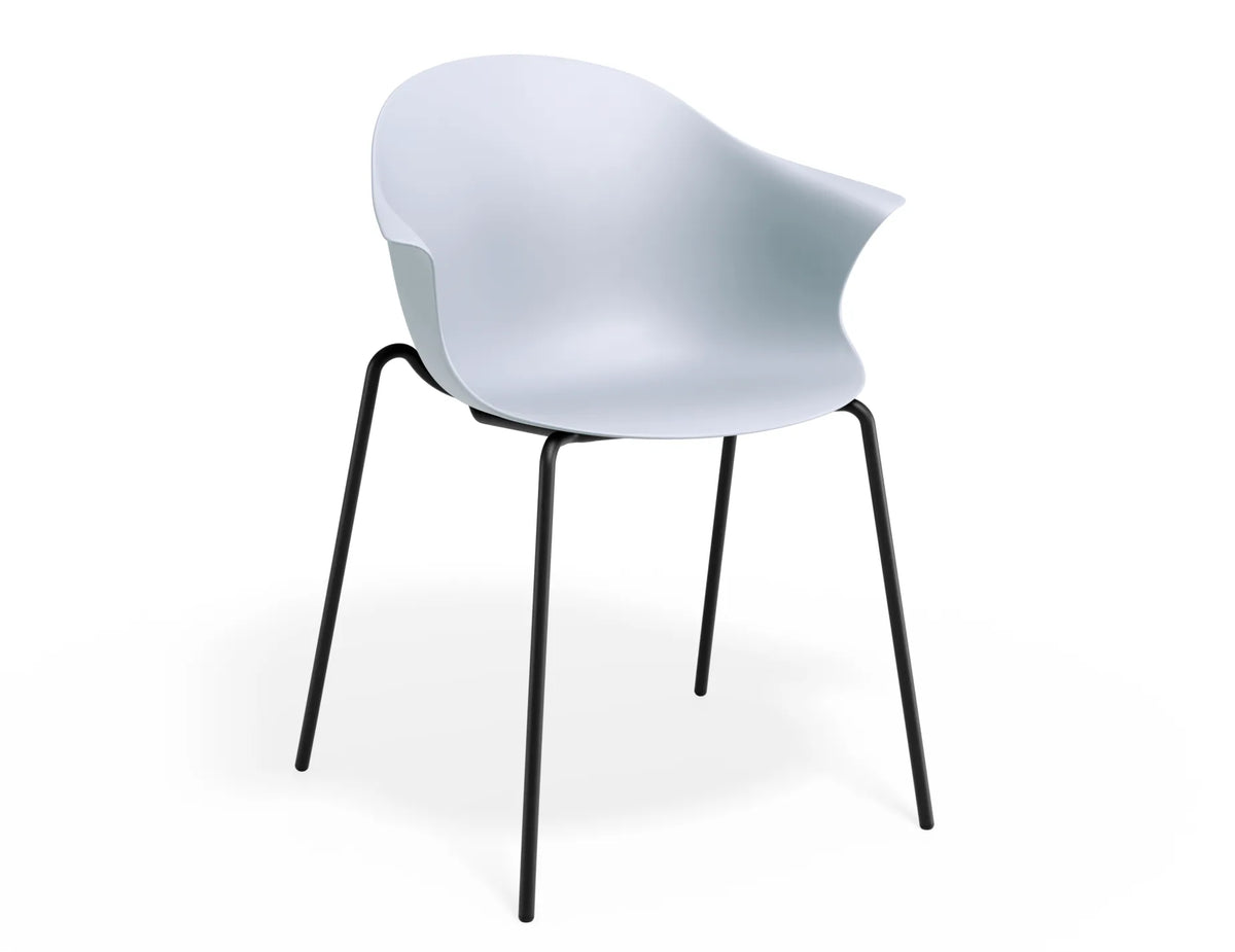 Pebble Pyramid Base Dining Armchair