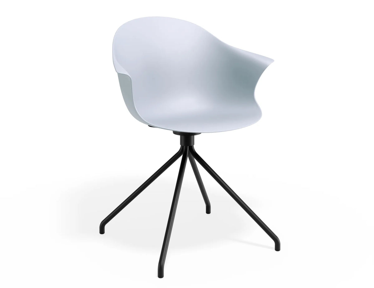 Pebble Swivel Base Dining Armchair