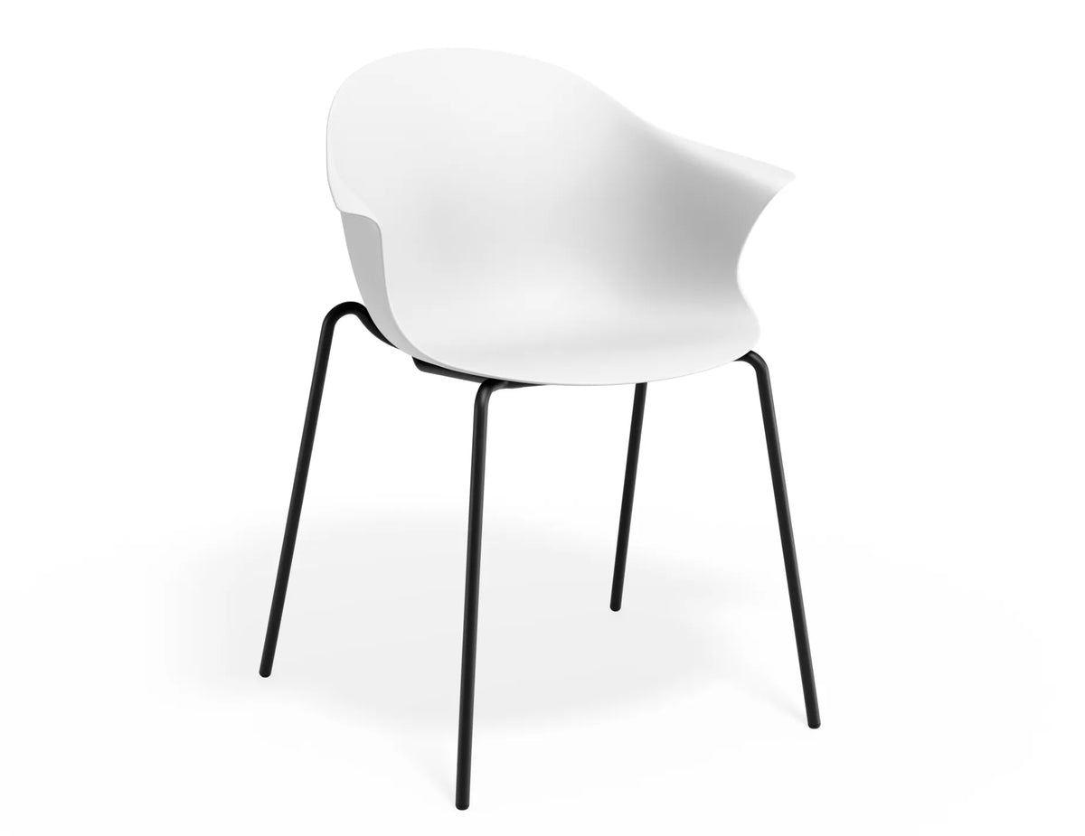 Pebble Sled Base Dining Armchair
