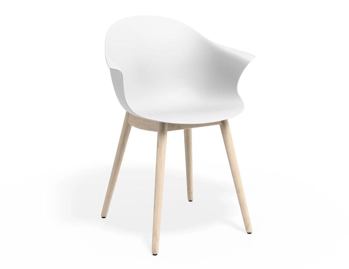 Pebble Sled Base Dining Armchair