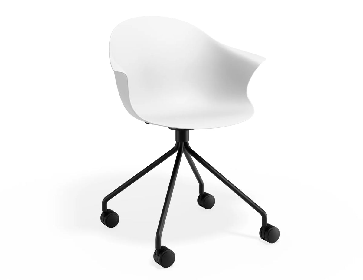 Pebble Swivel Base Dining Armchair