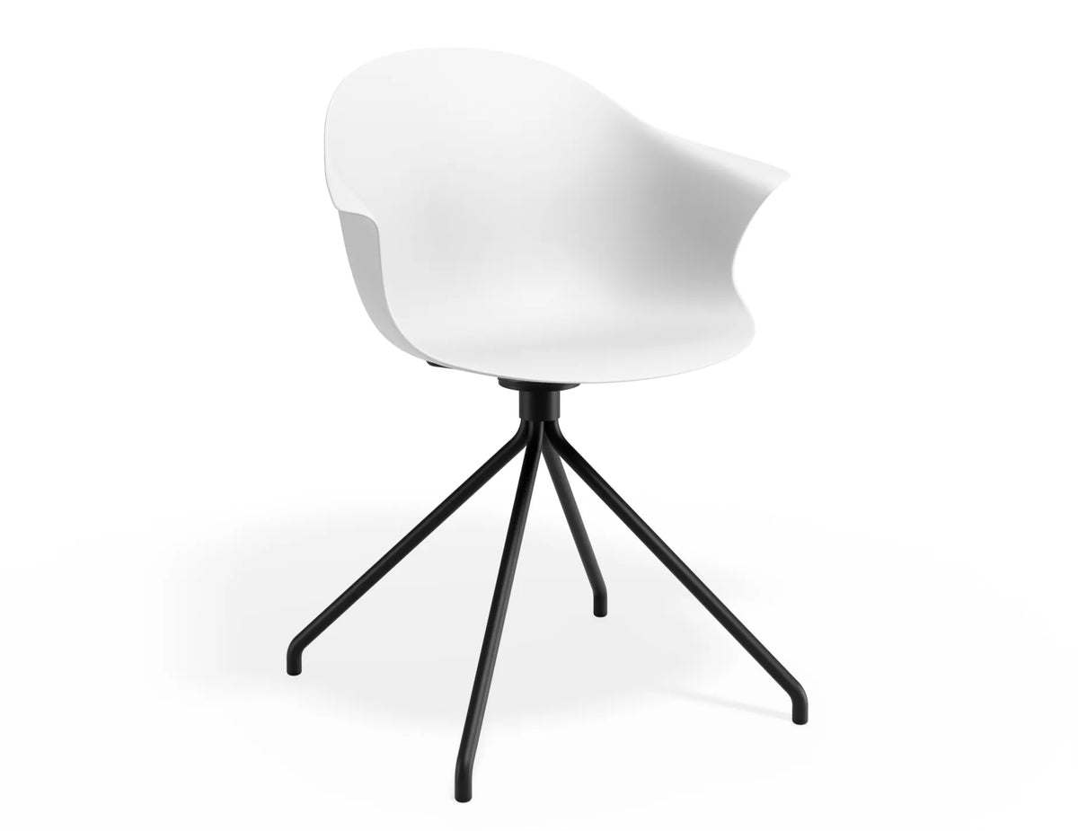 Pebble Pyramid Base Dining Armchair