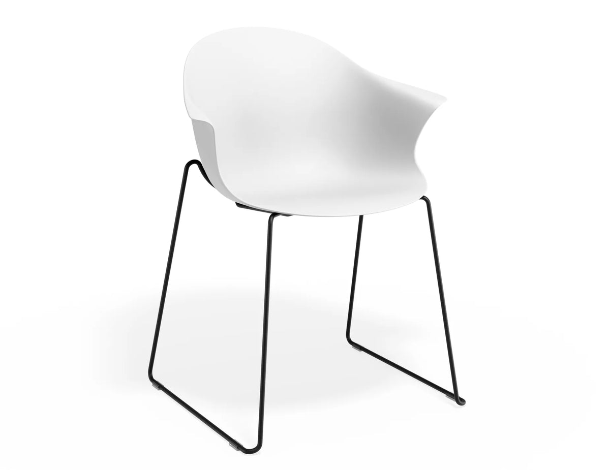 Pebble Beechwood Base Dining Armchair
