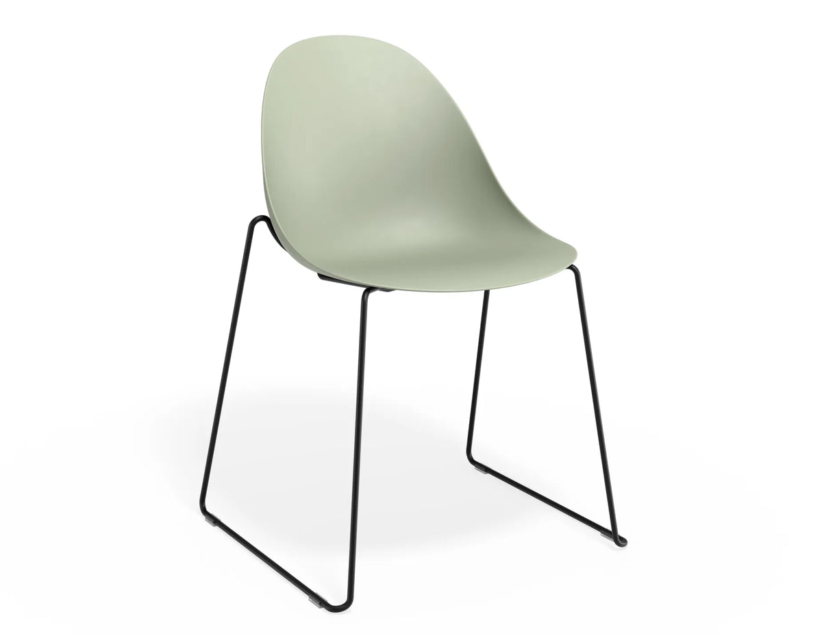 Pebble Castor Base Dining Chair