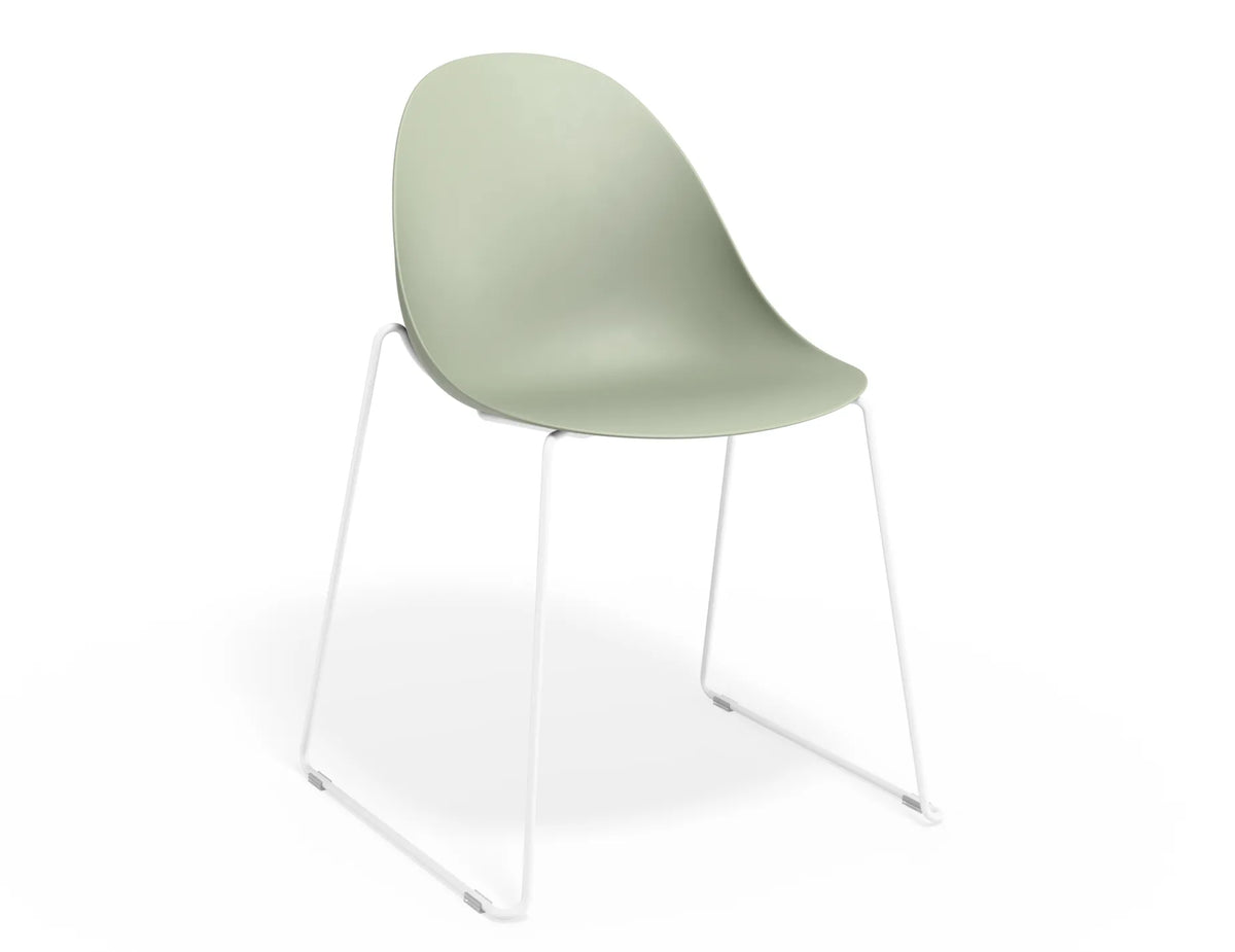Pebble Beechwood Base Dining Chair