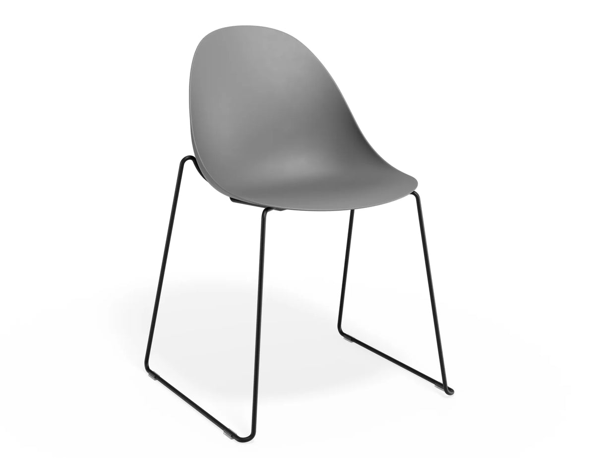 Pebble Pyramid Base Dining Chair