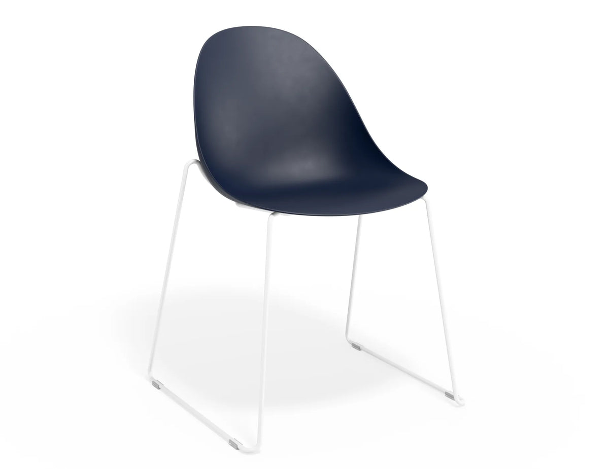 Pebble Sled Base Dining Chair
