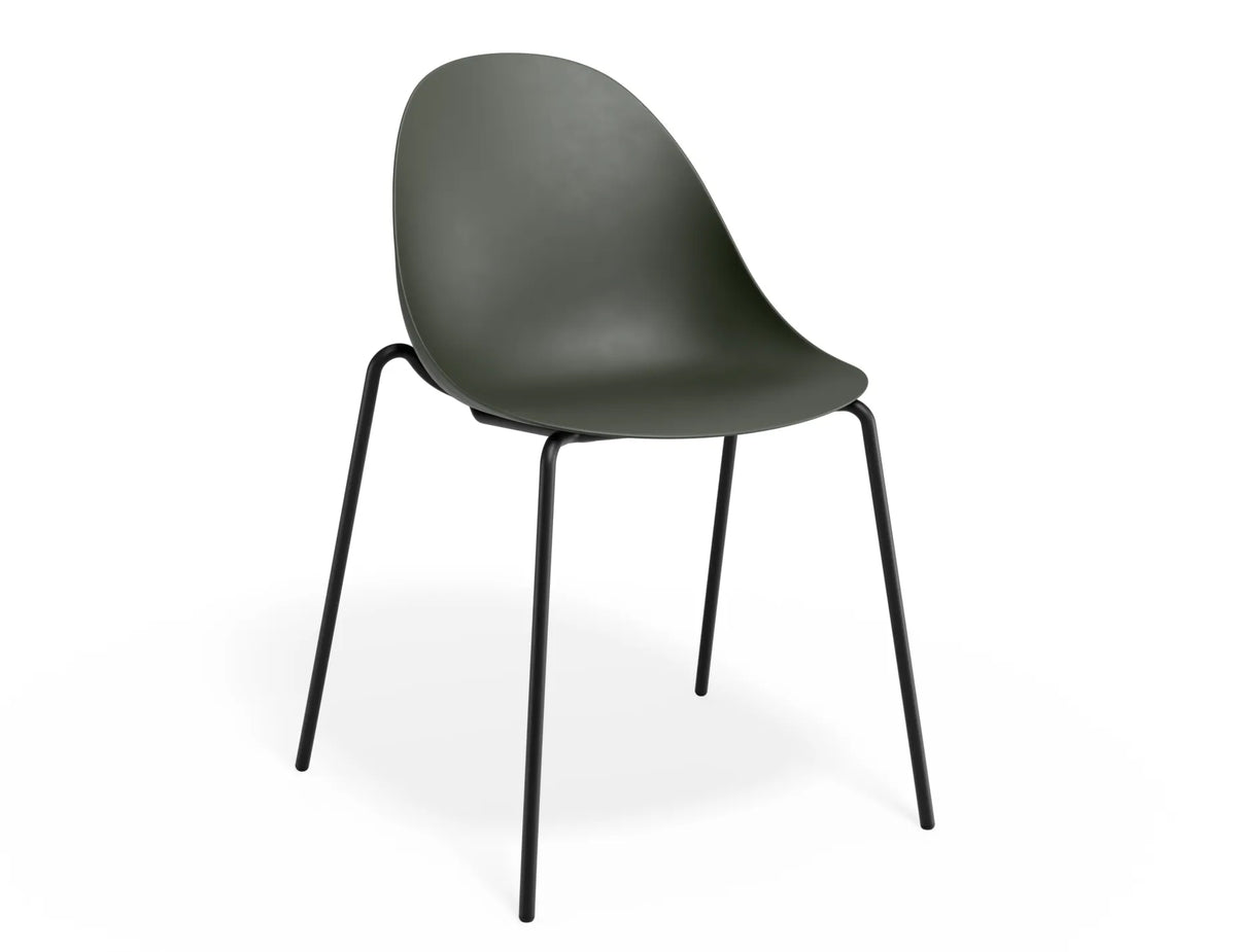 Pebble Castor Base Dining Chair