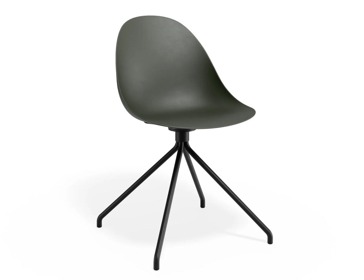 Pebble Castor Base Dining Chair