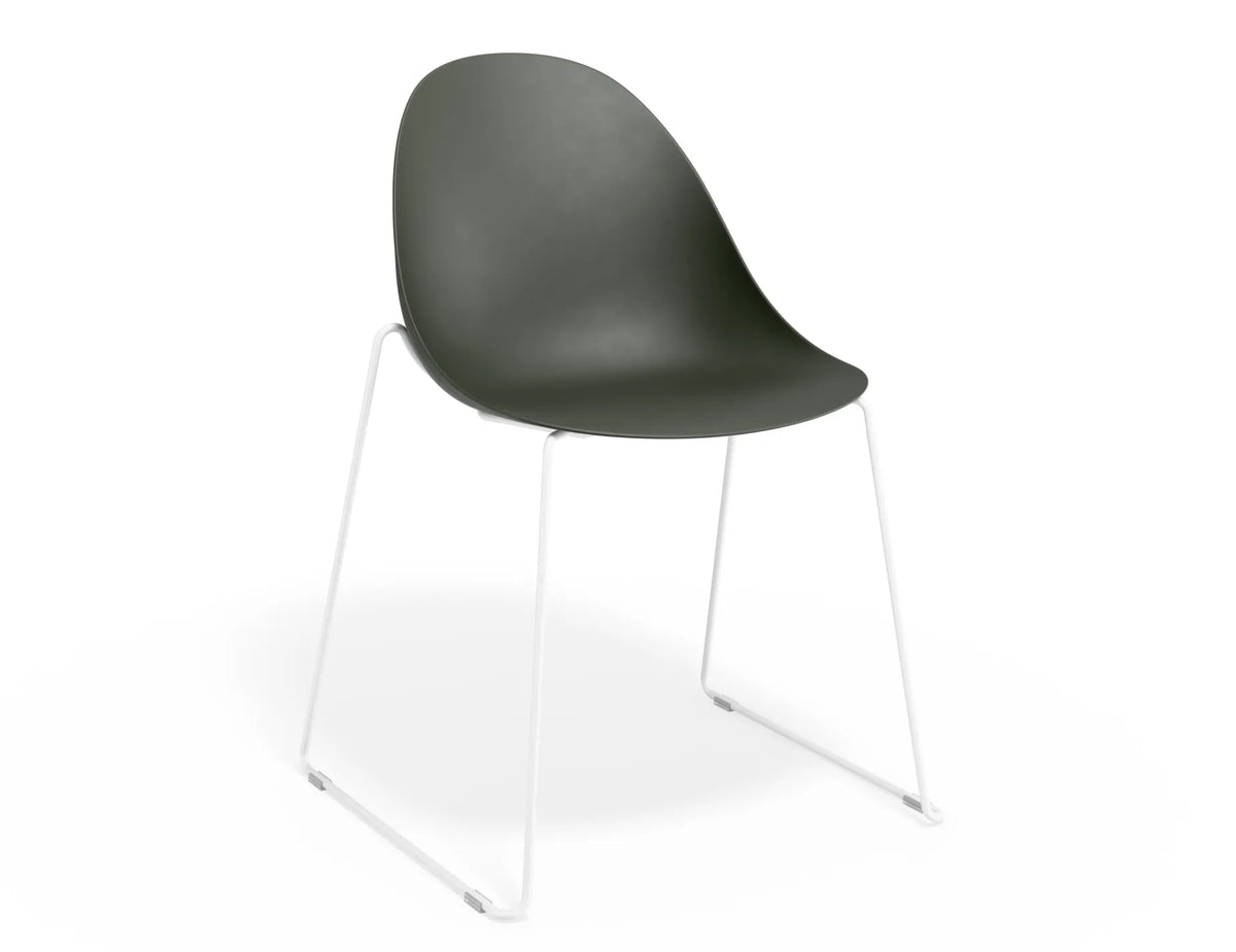 Pebble Beechwood Base Dining Chair