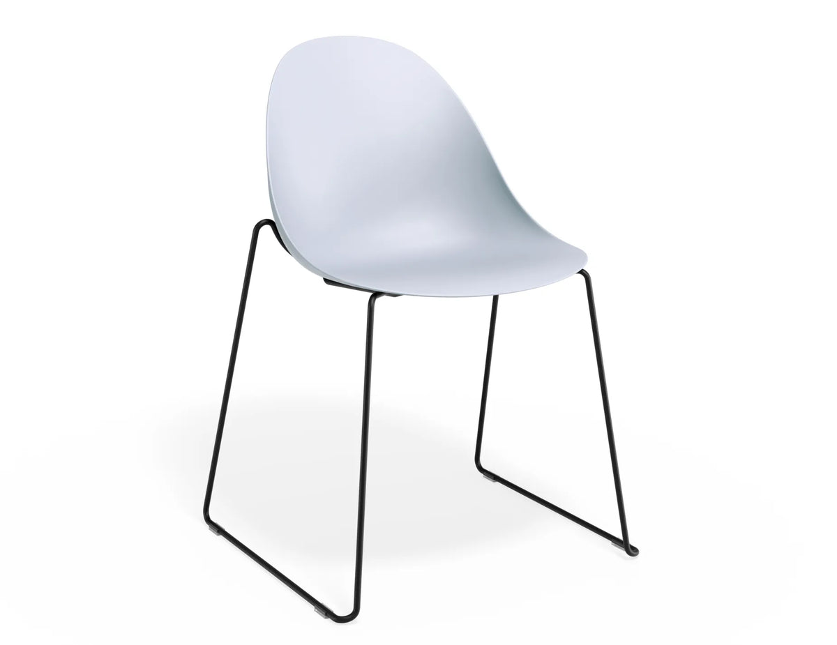 Pebble Pyramid Base Dining Chair