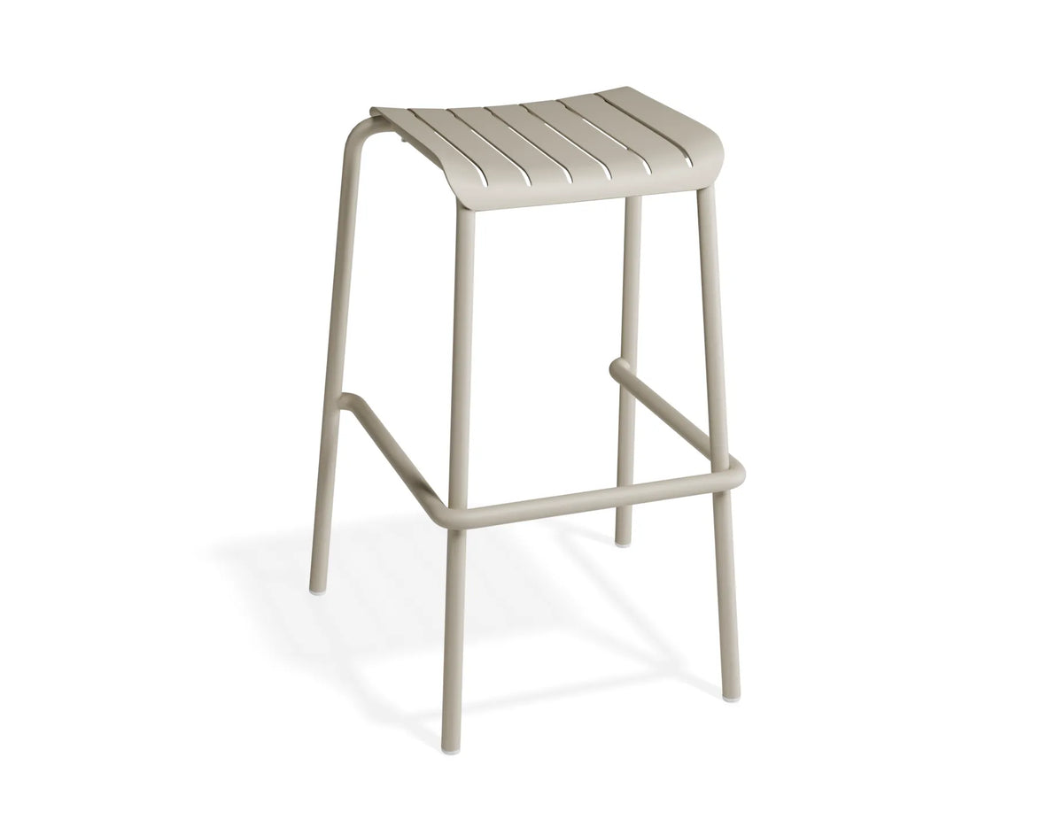 Roku Outdoor Backless Bar Stool