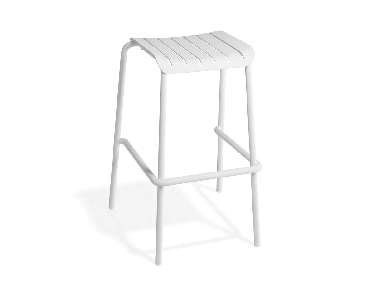Roku Outdoor Backless Bar Stool