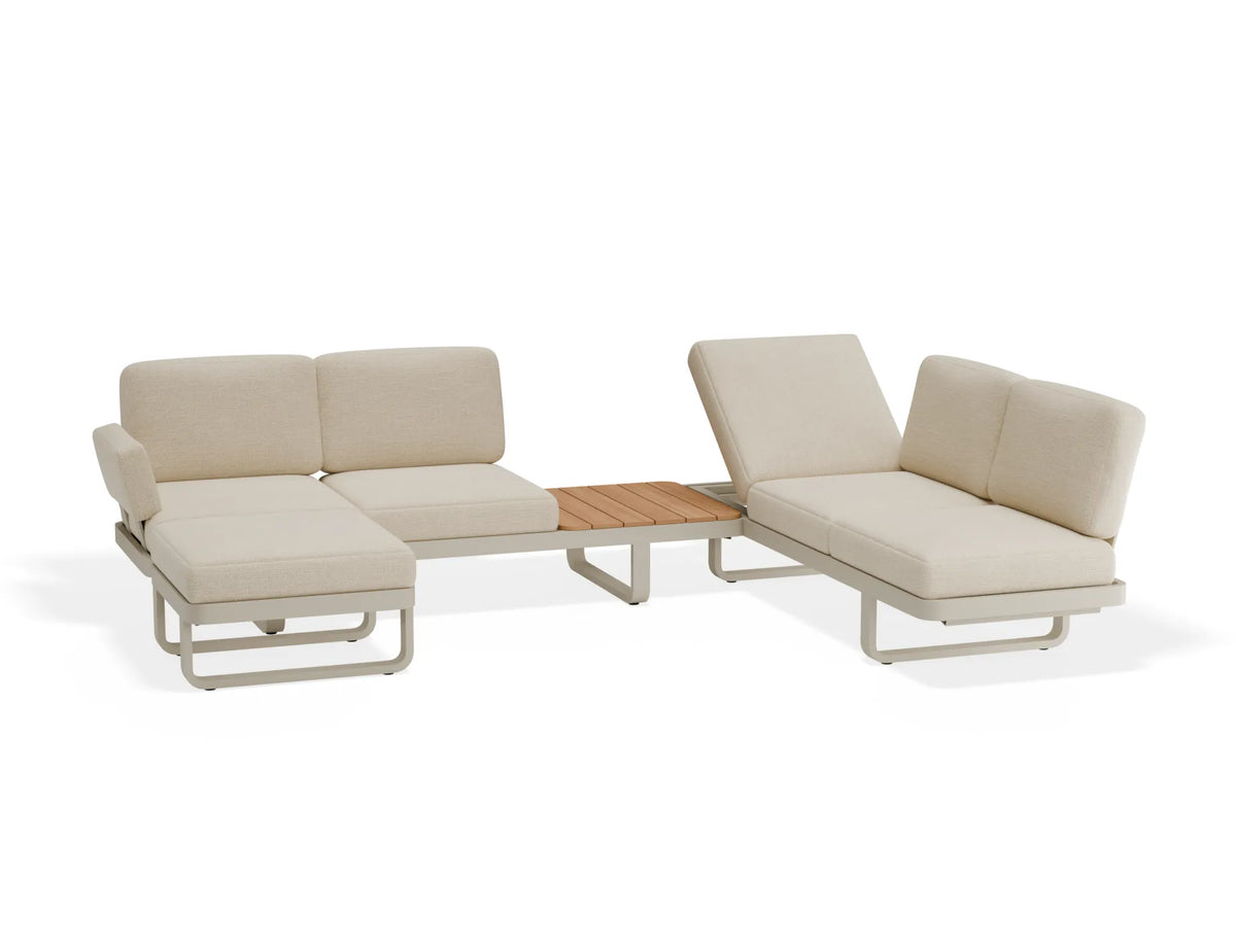 Delmar Config F Outdoor Modular Sofa