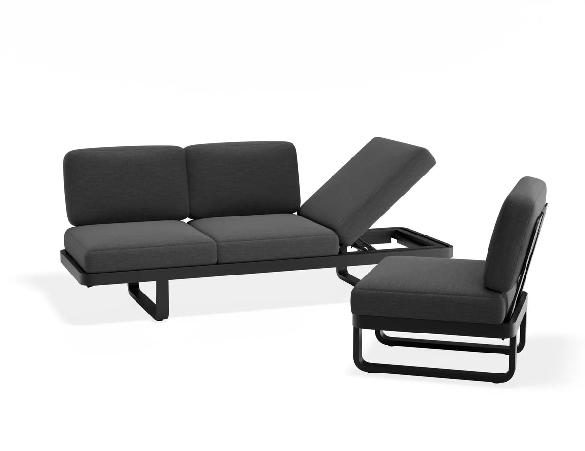 Delmar Config C Outdoor Modular Sofa