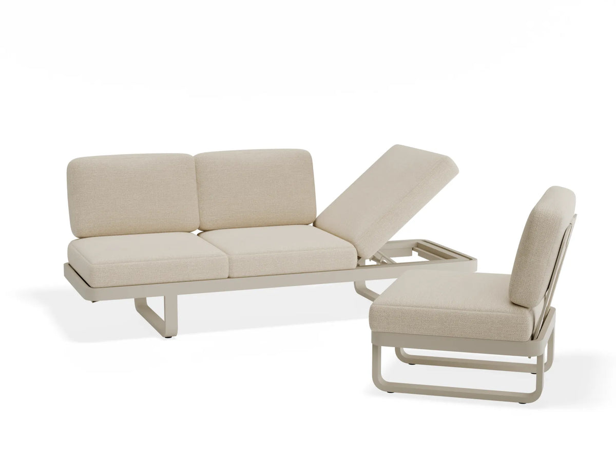 Delmar Config C Outdoor Modular Sofa