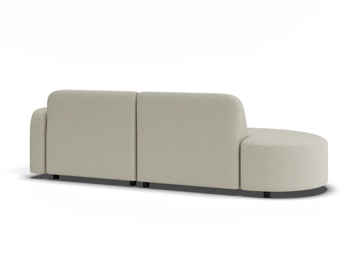 Atticus 240 x 87cm Curved Modular Sofa