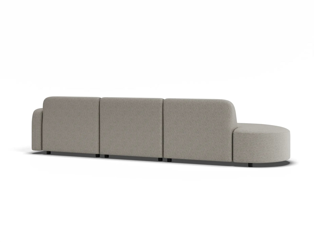 Atticus 326 x 87cm Curved Modular Sofa