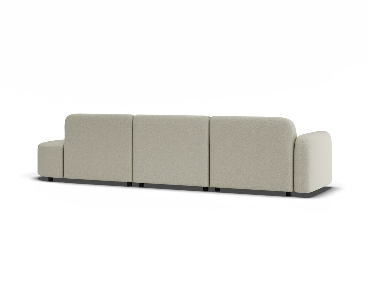 Atticus 326 x 87cm Curved Modular Sofa