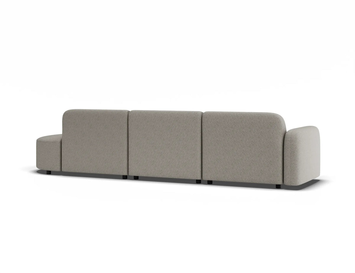 Atticus 326 x 87cm Curved Modular Sofa