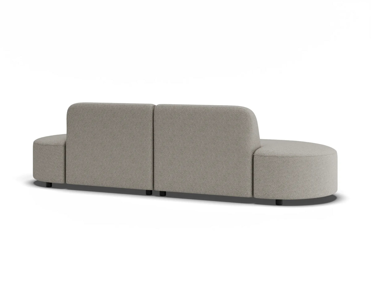 Atticus 180 x 86cm Curved Modular Sofa