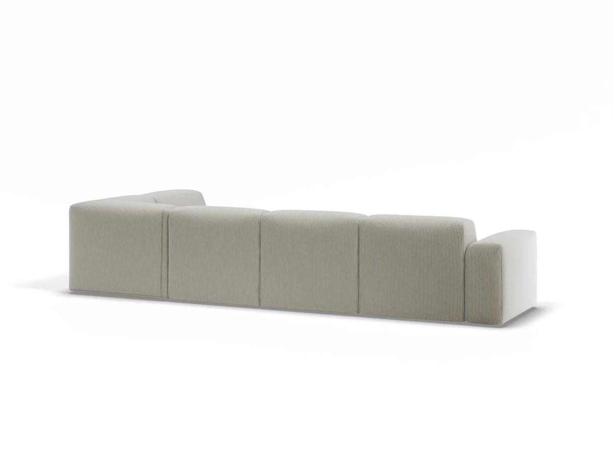 Monaco 374 x 219cm Corner Sofa with Open End