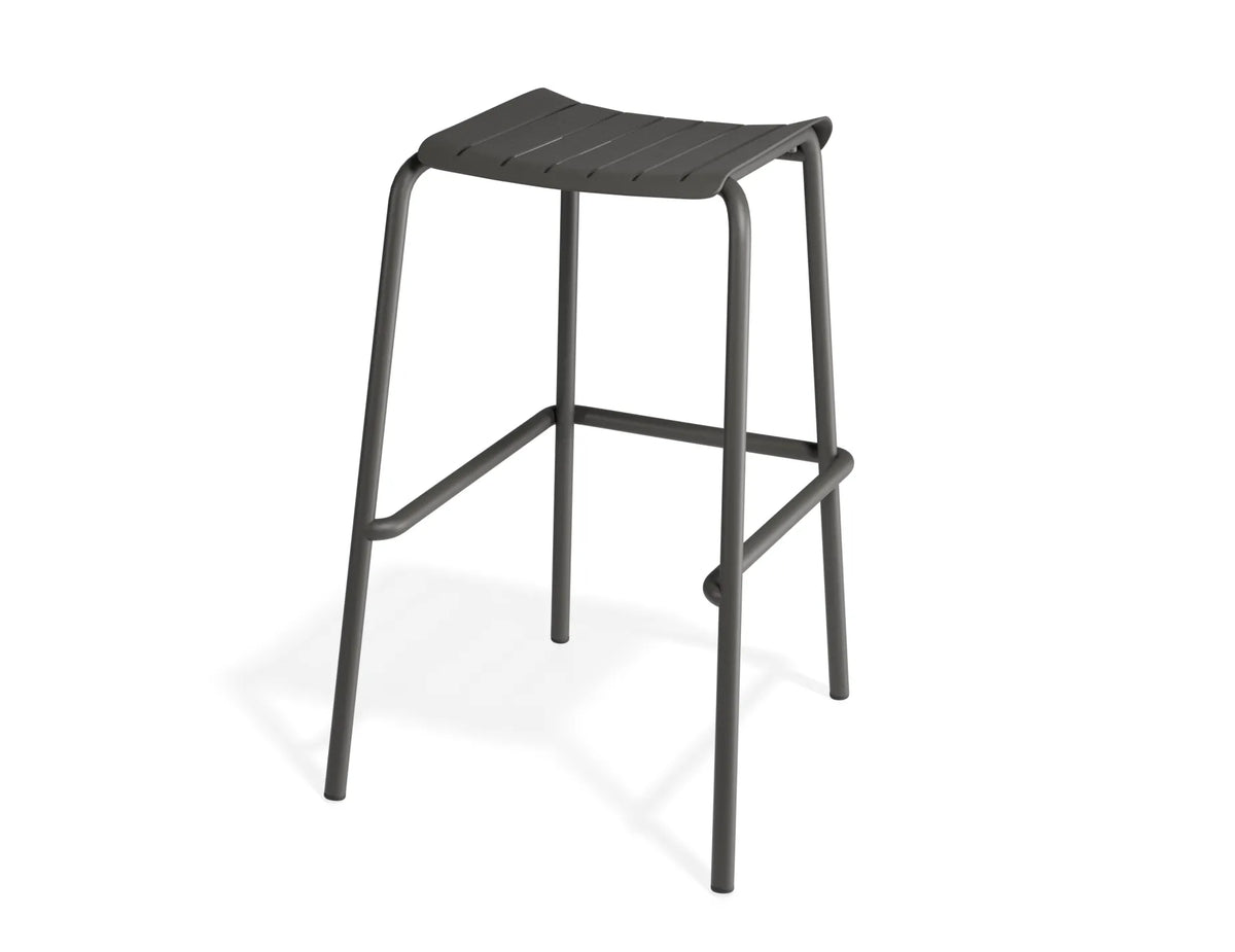 Roku Outdoor Backless Bar Stool
