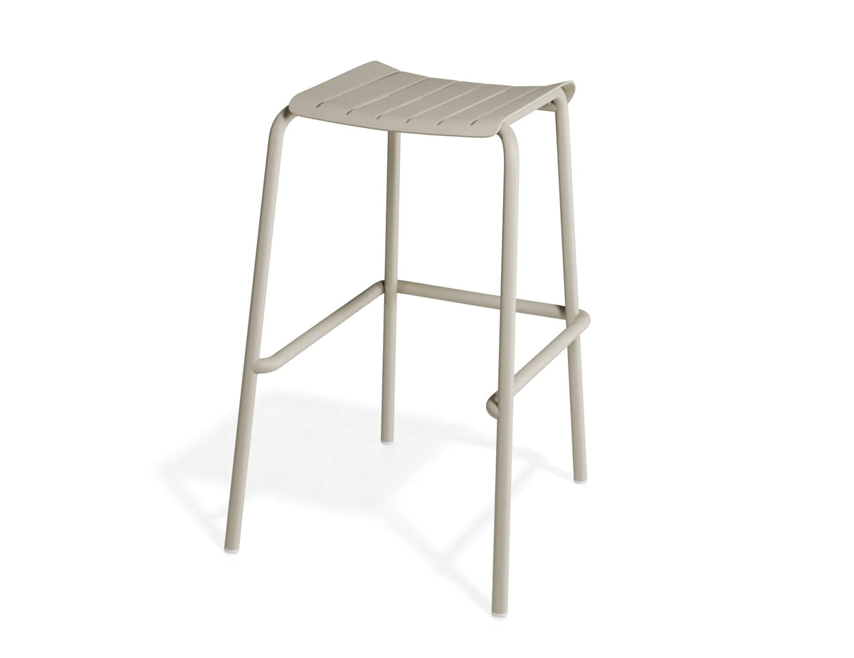 Roku Outdoor Backless Bar Stool