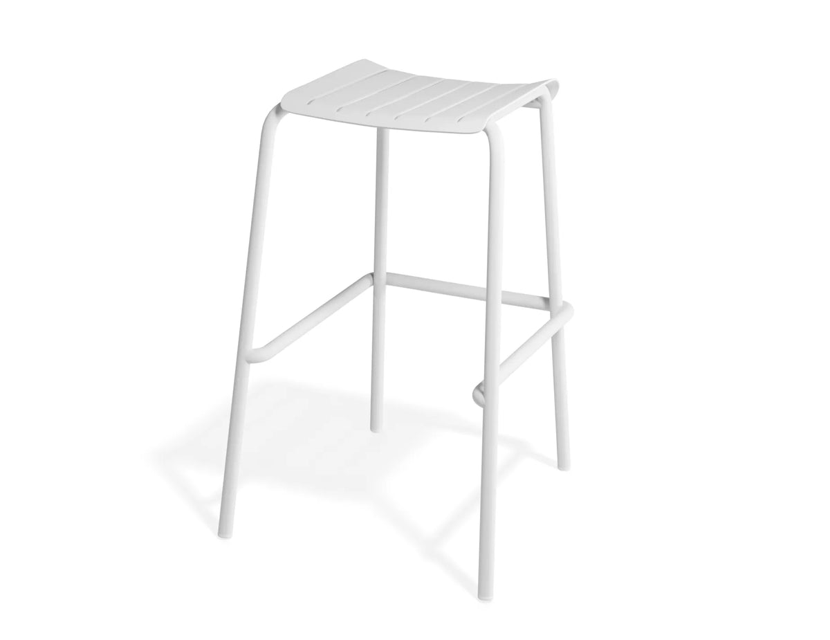 Roku Outdoor Backless Bar Stool