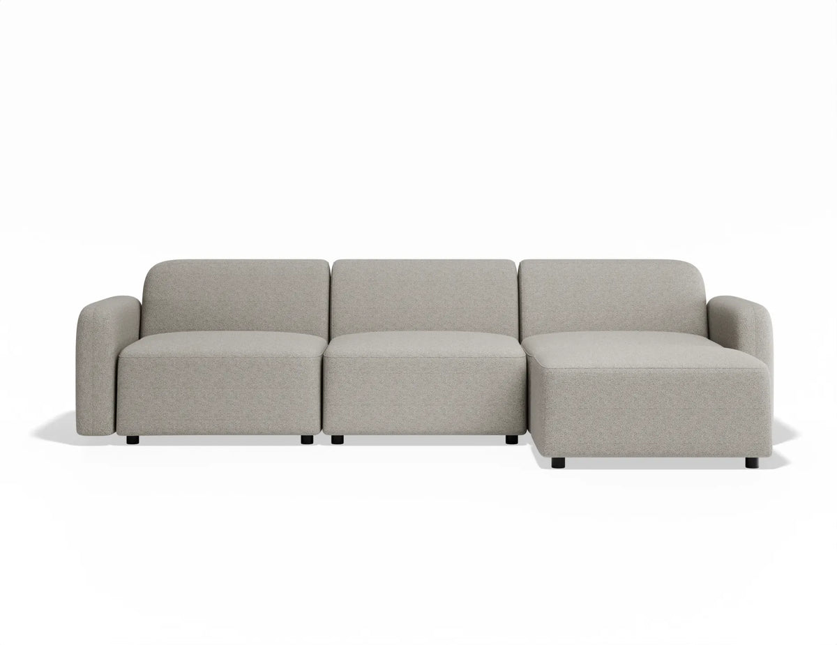 Atticus 3 Seater Sofa with Ottoman