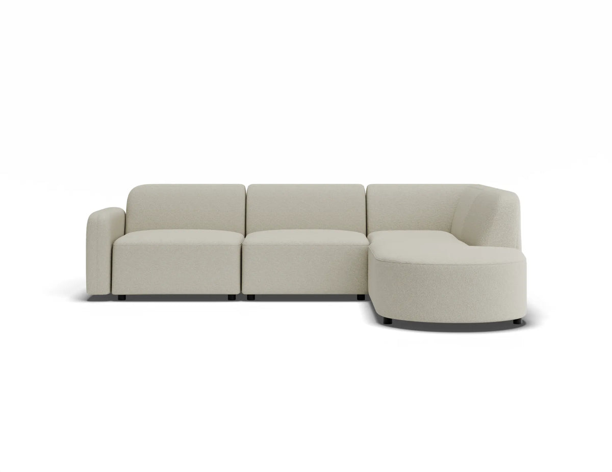 Atticus 268 x 168cm Curved Modular Sofa